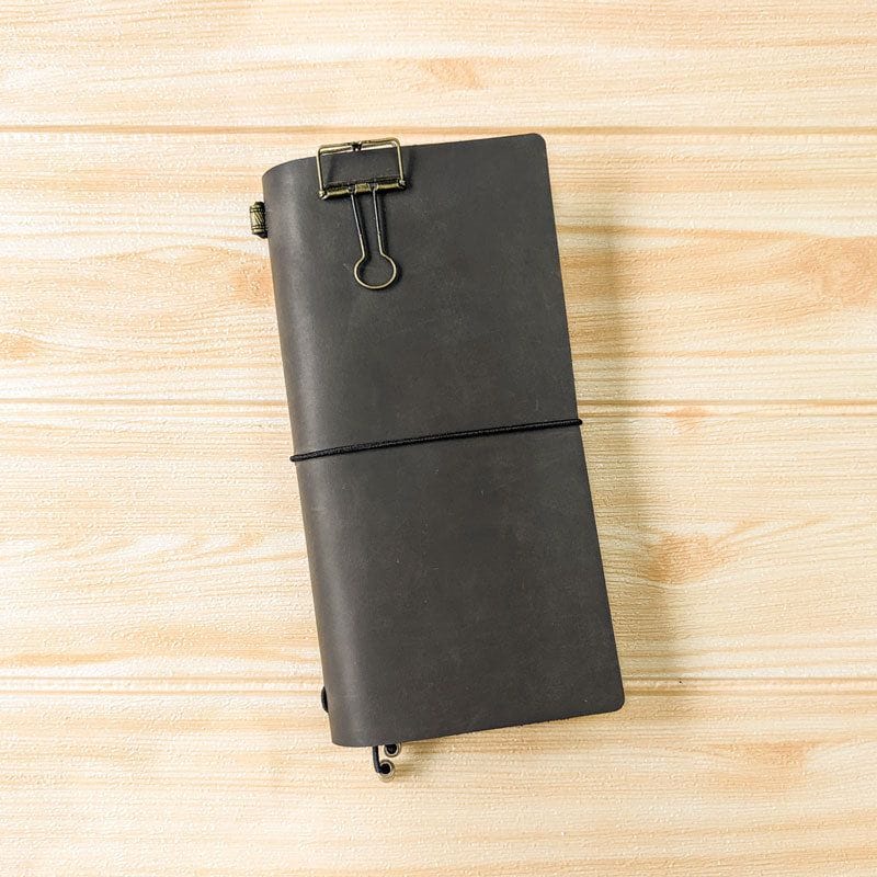 Safari Brown TBC Travellers Journal | Slim-Leather Cover Only