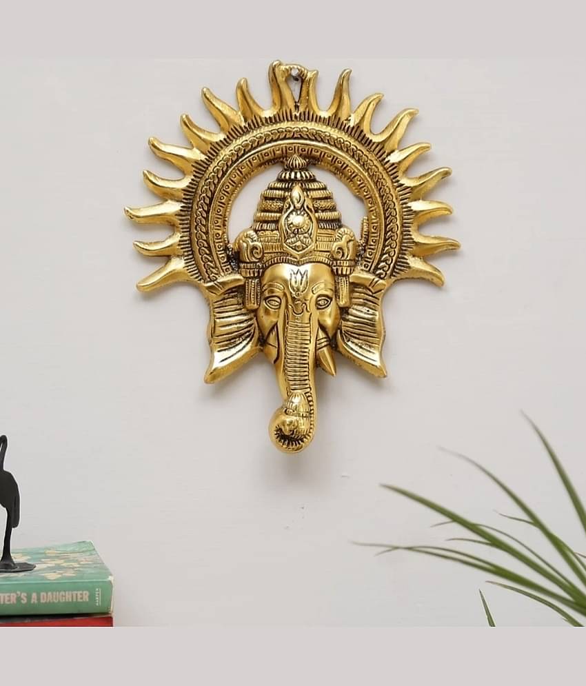 Basukiya Polyresin Lord Ganesha Idol ( 15 cm )