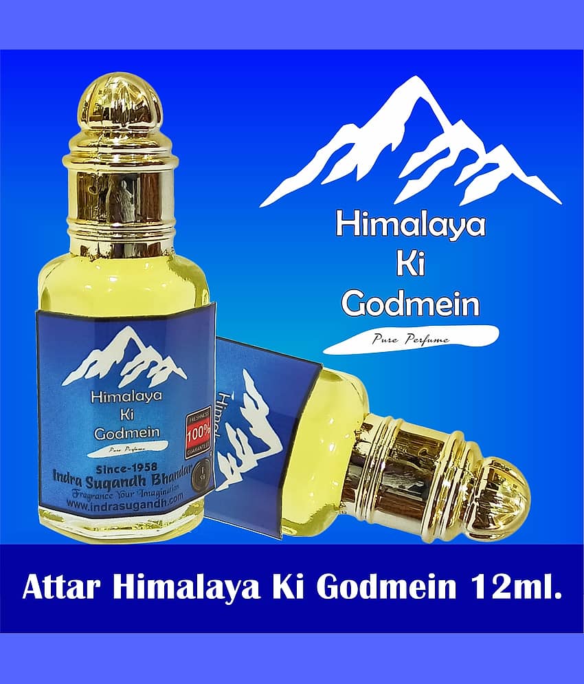 INDRA SUGANDH BHANDAR Attar For Men|Women Himalaya Ki God Mein Pure Attar Perfume 24 Hours Mild & Long Lasting Fragrance 12ml Rollon Pack