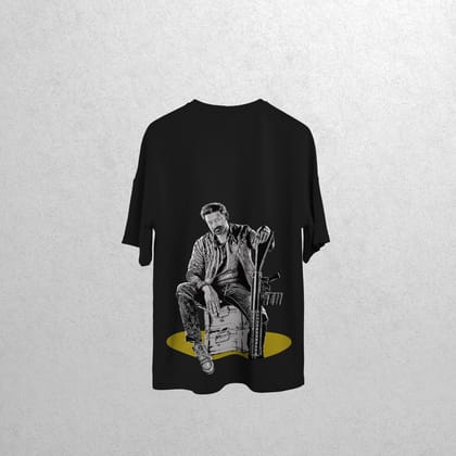 Salaar oversized T-Shirt-S / WHITE / 240 GSM (100% Cotton)