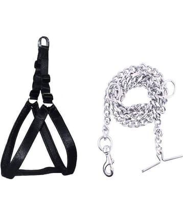 Smart Doggie Chest Belt (0.75 inches) And Chain (12 no. 5 ft.) Combo For Your Small Pet Dogs And Cats