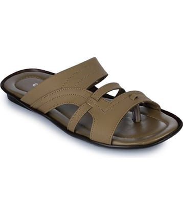 Liberty Camel Men's Leather Slipper