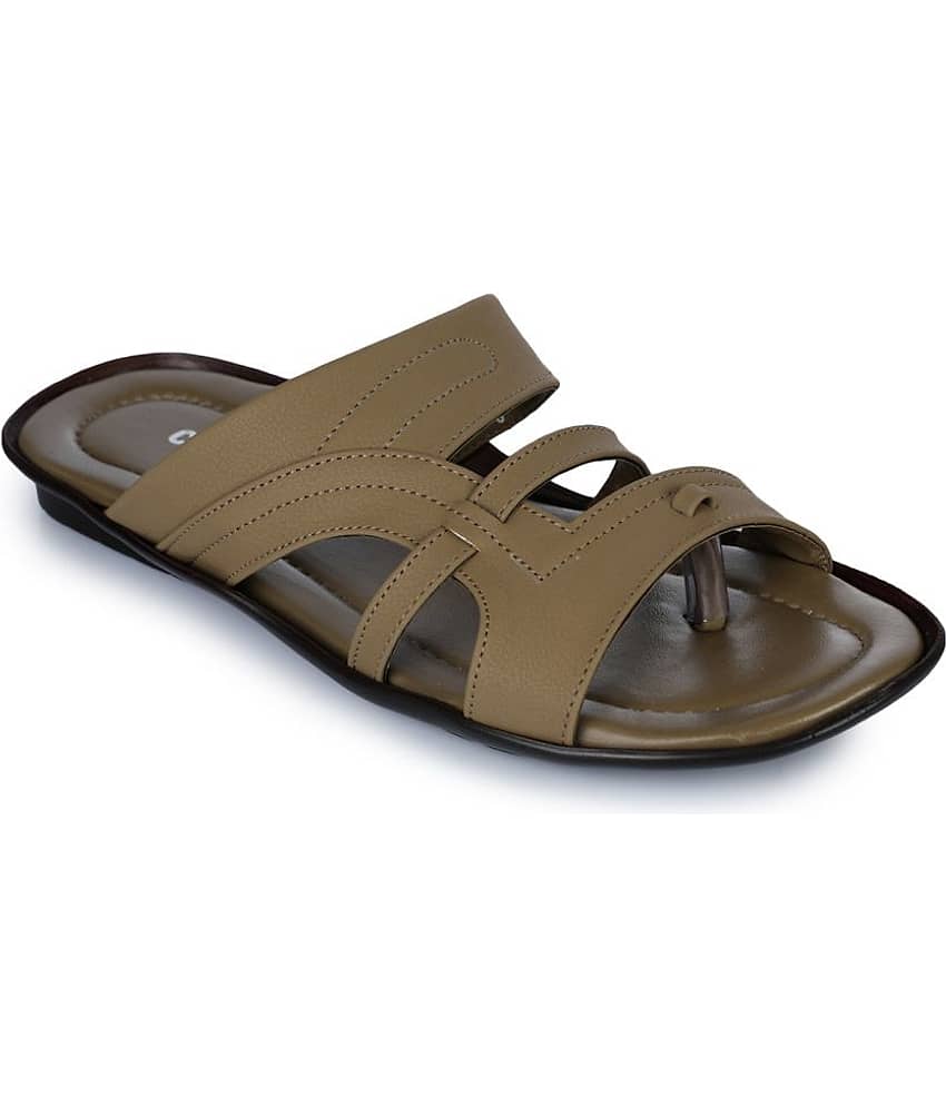 Liberty Camel Men's Leather Slipper