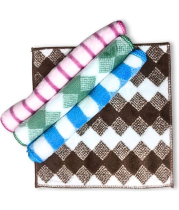 Microfiber Light Weight Handkerchief Extra Soft (25 x 25 inch) Pack of 4