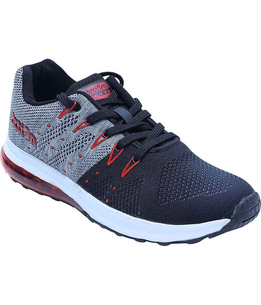 Action Sports Shoes Black Men's Sports Running Shoes