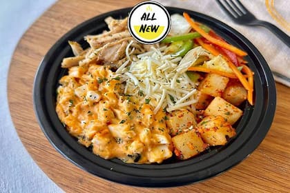 Spicy Herbed Chicken Farmer's Breakfast