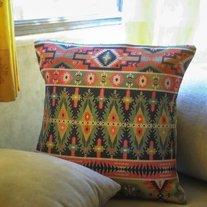 Adrian Kilim Cushion Cover-16x16