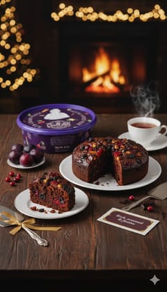 Crave Bite RTB Gran Plum Cake 800 gm – Rich, Seasoned & Festive Plum Delight