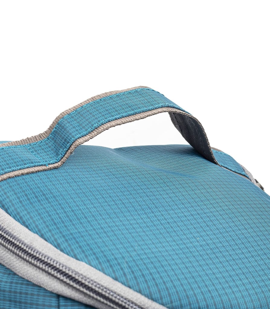 Femora Borosilicate Glass Microwave Safe Square Container Multipurpose Lunch Box for Office, Blue, Designer Lunch Box, 300 Ml (Set of 2)