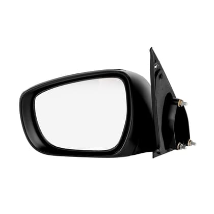 RMC Car Side Mirror Suitable for Alto K10 Type 2 LXI (2014 onwards) Without Lever (ABS & Glass) | Manual | (Black) LEFT SIDE (PASSENGER SIDE)