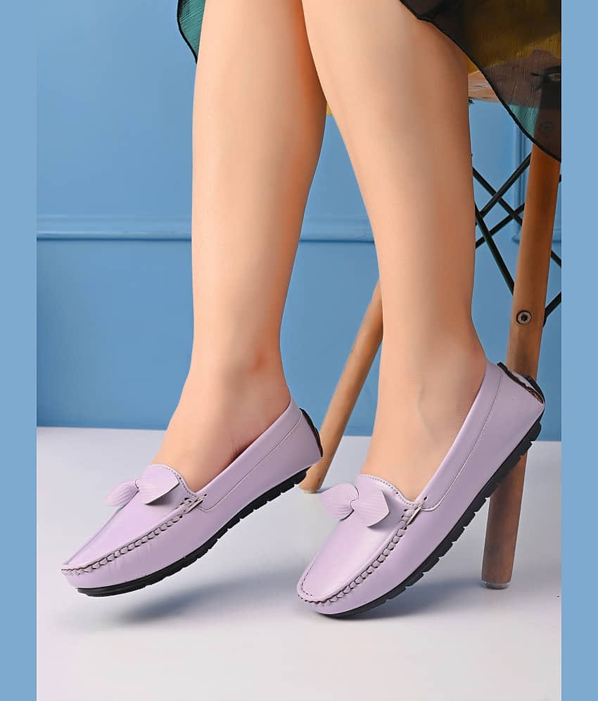 Sir Corbett Purple Women's Loafers