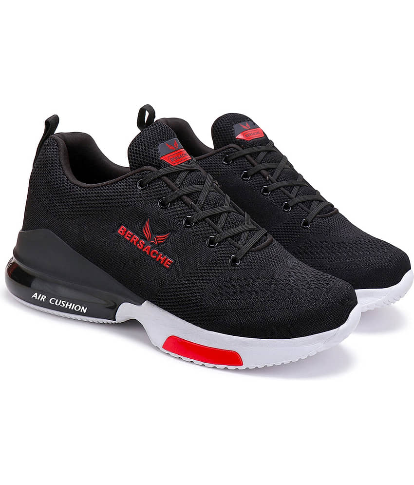 Bersache Men Casual Shoes Black Men's Outdoor Shoes