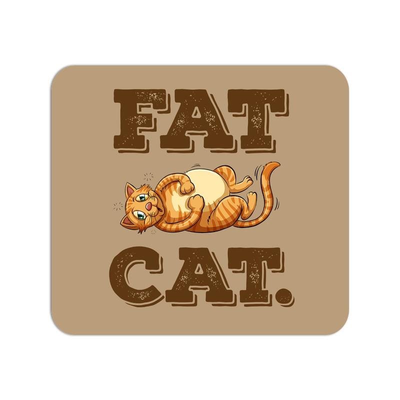 Fat Cat Mouse Pad
