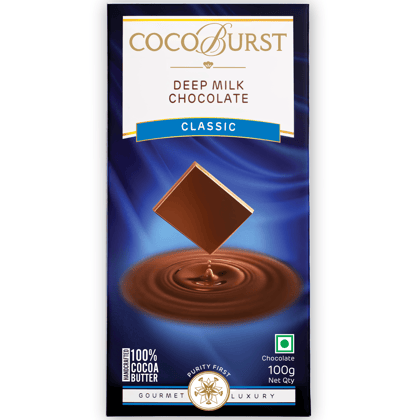 Deep Milk Chocolate Classic - 50g/100g/200g-100g