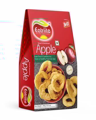 Eatriite Dried & Sweetened Apples, 200 gm