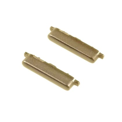 SIDE BUTTONS (VOLUME + POWER) COMPATIBLE WITH SAMSUNG A6 PLUS-GOLD / Pack of 2