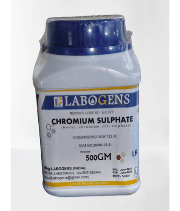 CHROMIUM SULPHATE (basic) 500GM