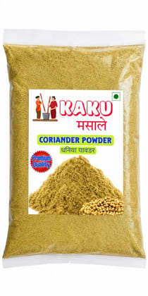 KAKU MASALE Coriander Powder | Dhania Powder | Aromatic & Flavourful Spice for Indian Cooking | 100% Vegetarian (100 gms)