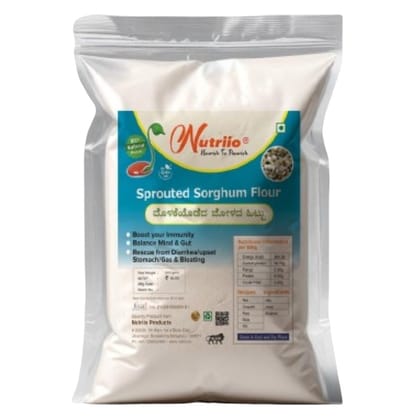 Nutriio - Sprouted Sorghum Flour 900 Gms (Pack of 2)
