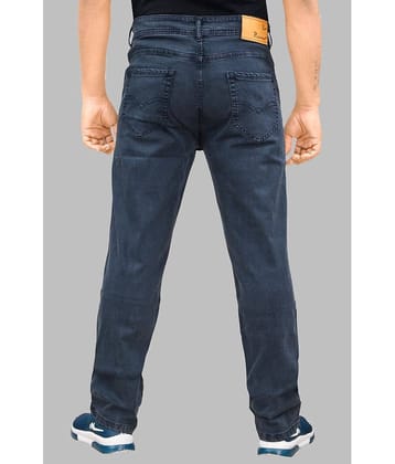 plounge - Blue Denim Regular Fit Men's Jeans ( Pack of 1 )