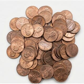 20 Coins of USA - Penny Old Copper Rare Coin