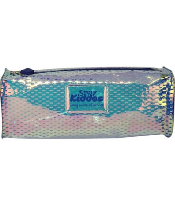Smily Kiddos | Smily Square Gleamy Pencil Pouch | Pencil Pouch for School | Pencil Pouches for School | Cute Pencil pouch | Retruns Gifts Birthday Party For Girls  | Small Pencil Pouch | Kids Pencil Case | Zipper pencil Pouch | Online Pencil Case