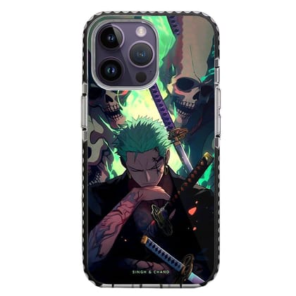 Roronoa Zoro 2.0 One Piece Anime iPhone 14 Pro Max Stride Phone Case-Stride