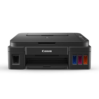 Canon G2010 Pixma MegaTank All-in-One Ink Tank Colour Printer (Black), Print, Scan & Copy  Multifunctional