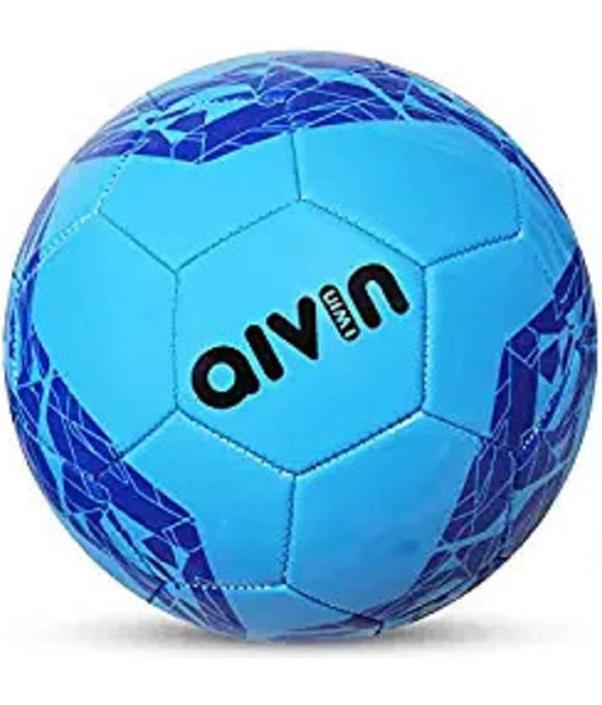 Aivin - Blue Rubber Football ( Pack of 1 )