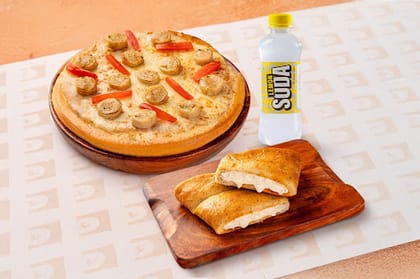 Chicken Sausage Pizza Meal