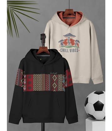 HELLCAT Pack of 2 Boys Cotton Blend Sweatshirt ( Mustard )