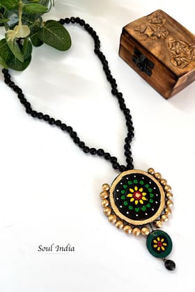 Handmade Statement Terracotta Jewellery Set