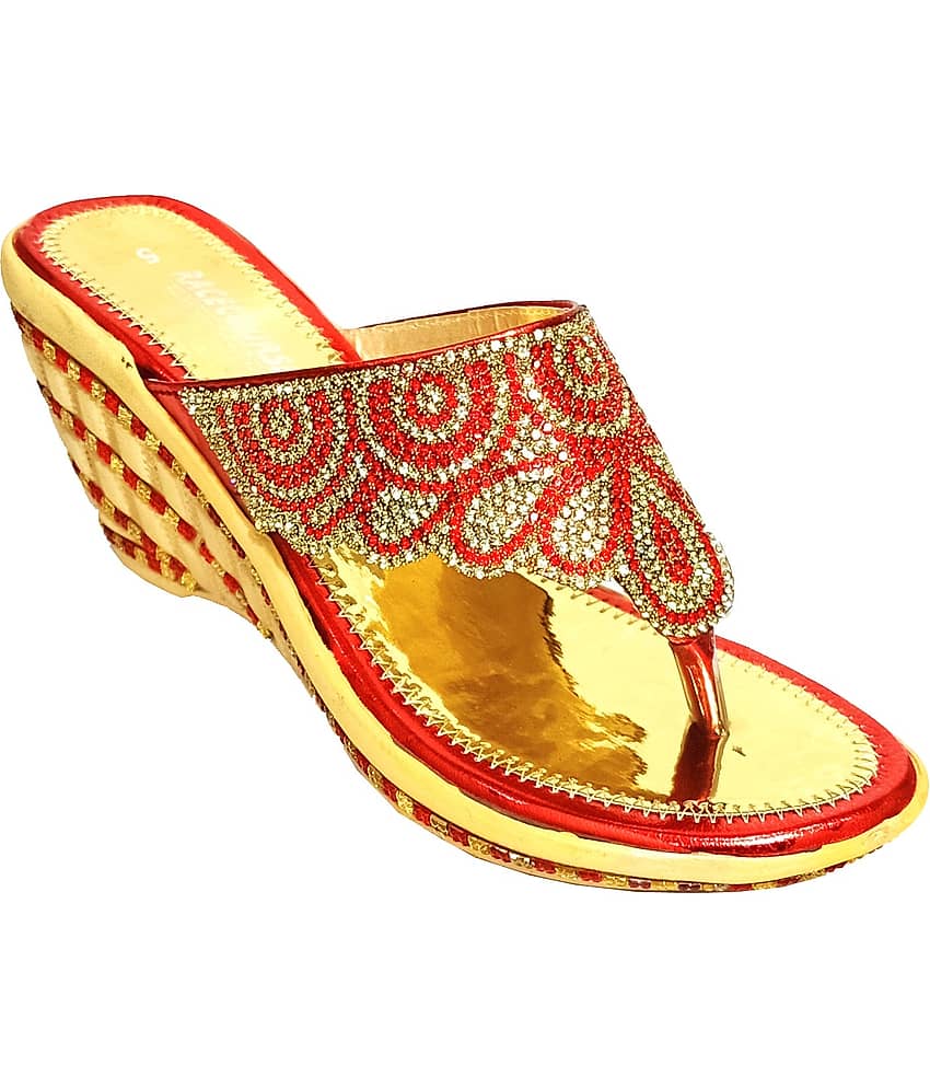 Racecourse - Red Women's Slip On Heels