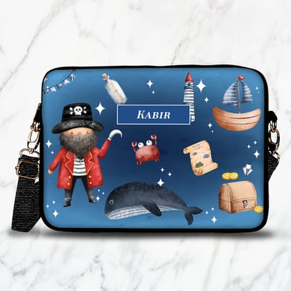 Treasure Island Kids Laptop Bag-Navy Gradient / 15.5"
