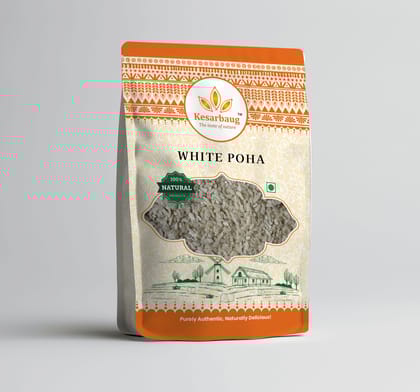 Kesarbaug White Poha, 1 Kg