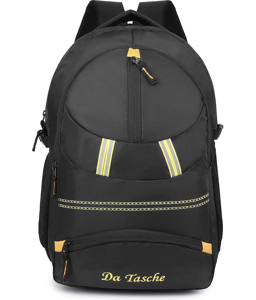 Da Tasche Black Polyester Backpack For Kids