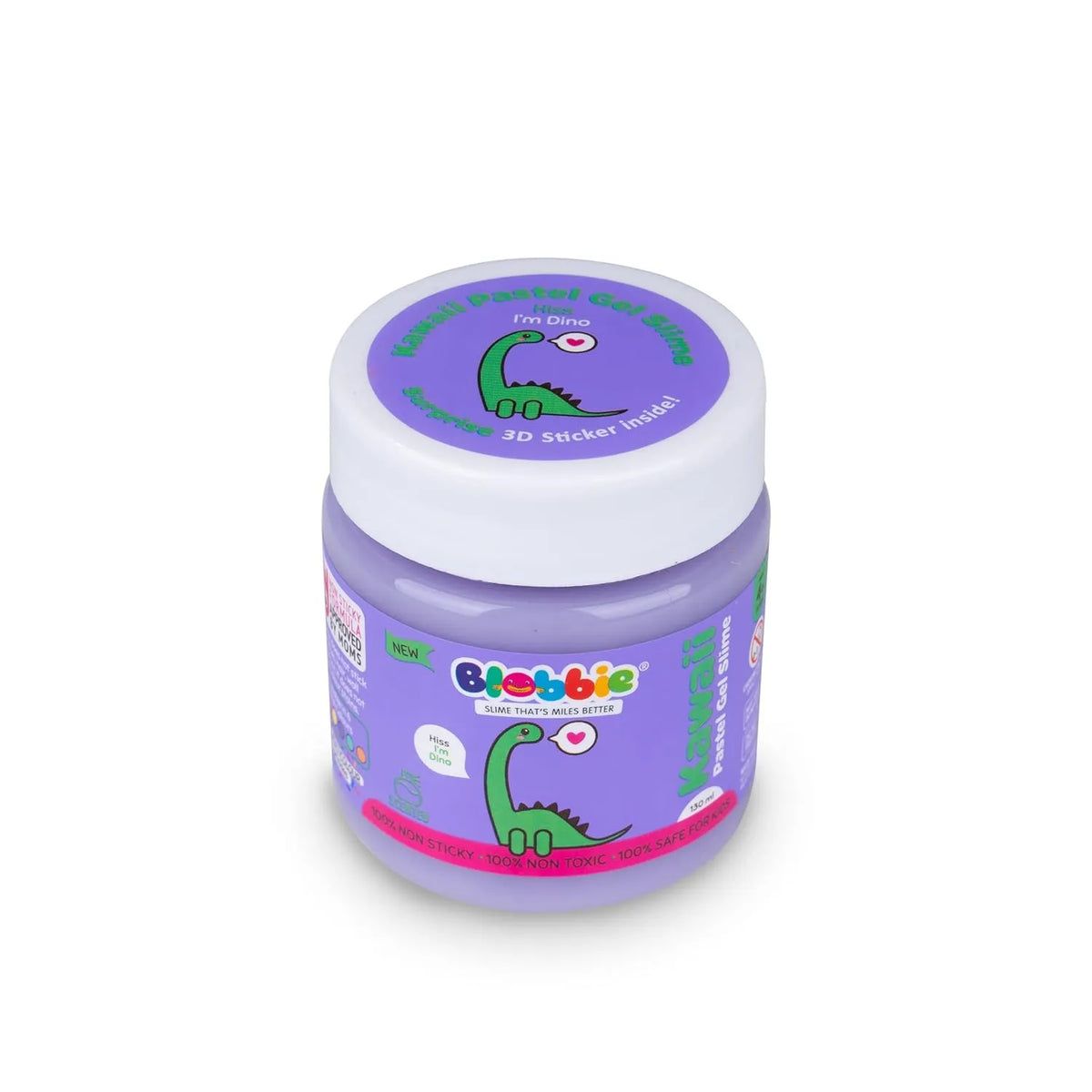 Kawaii Pastel Gel Slime Hiss 130ML