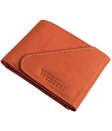WENZEST - Tan PU Men's Regular Wallet ( Pack of 1 )