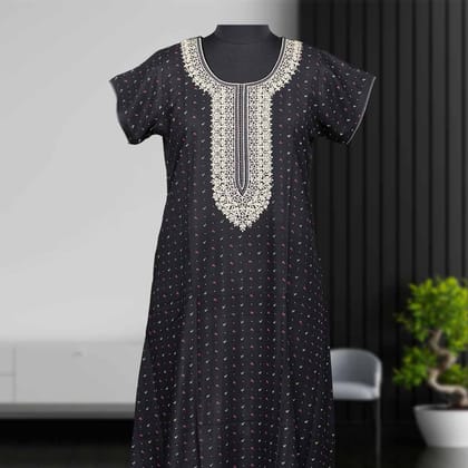 Shandar Rayon Nighty Aline (Size M)