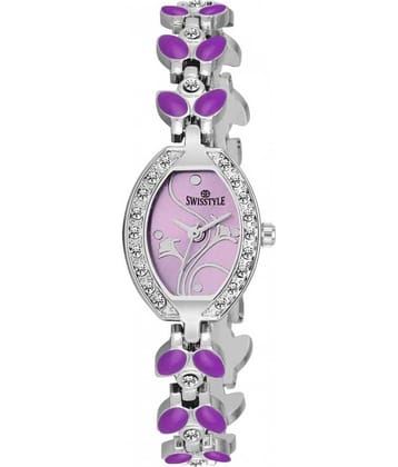Swisstyle Stainless Steel Tonneau Womens Watch