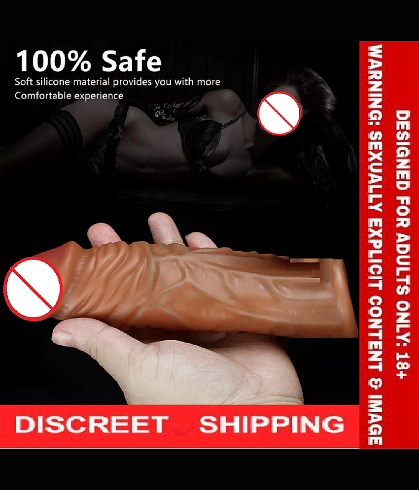 Skin Safe Silicon Size Extension Panis Sleeve For Men | Sex Toys For Men By SEX TANTRA