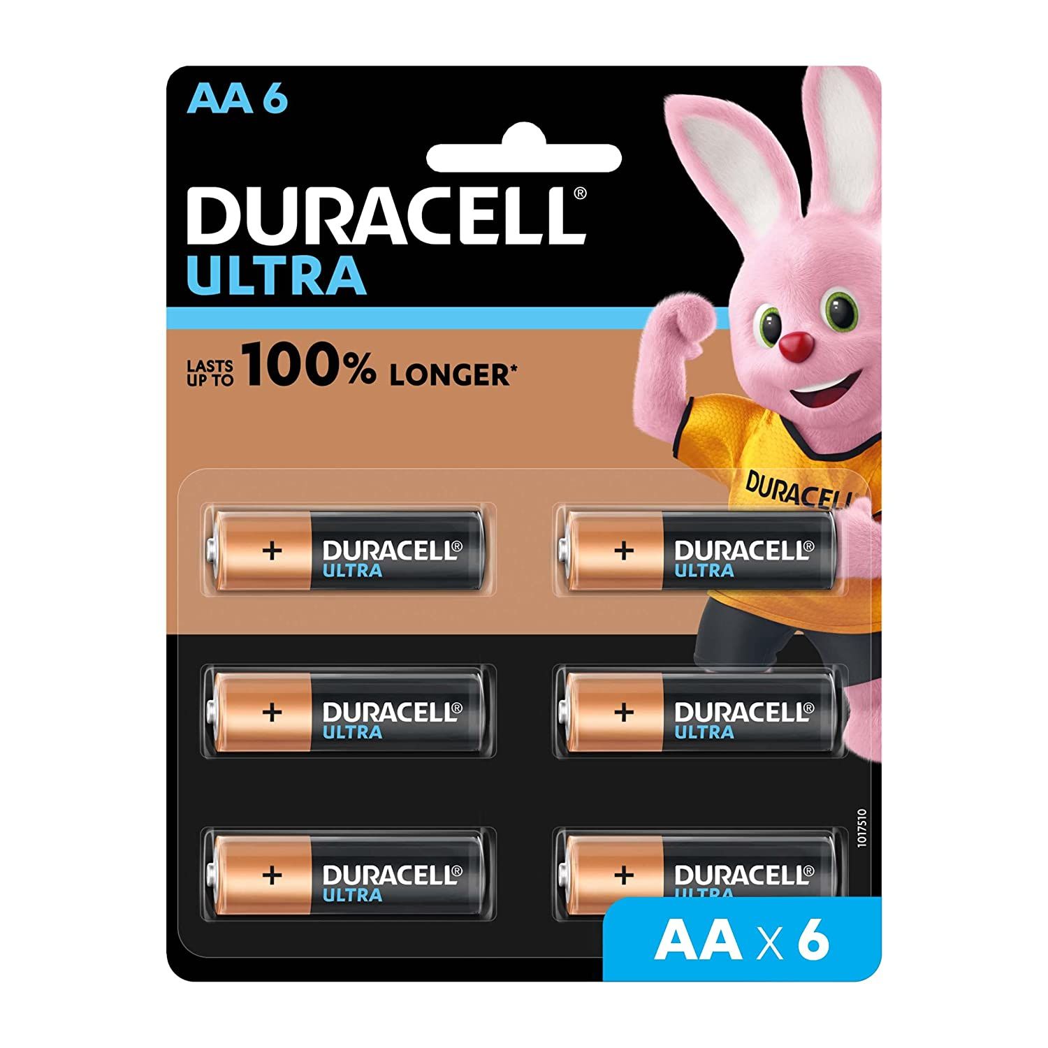 Duracell Ultra Alkaline AA Battery, 6 Pieces