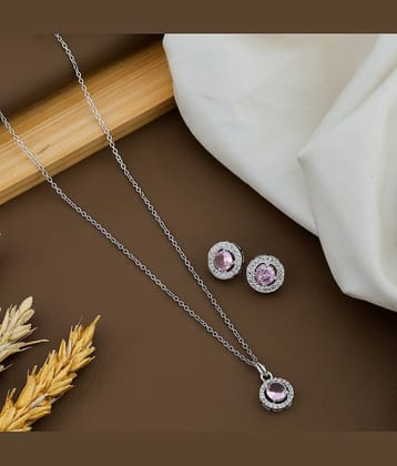 MGSV Silver Pendant set ( Pack of 1 )