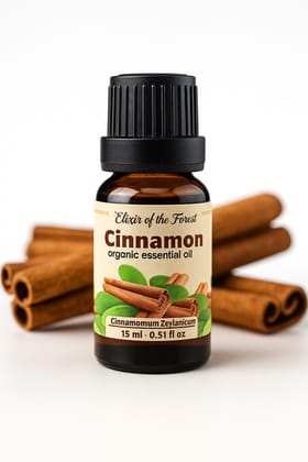 Elixir of the Forest Cinnamon Oil | 15 ml | Body Massage Oil | Invigorating Mood Tonic