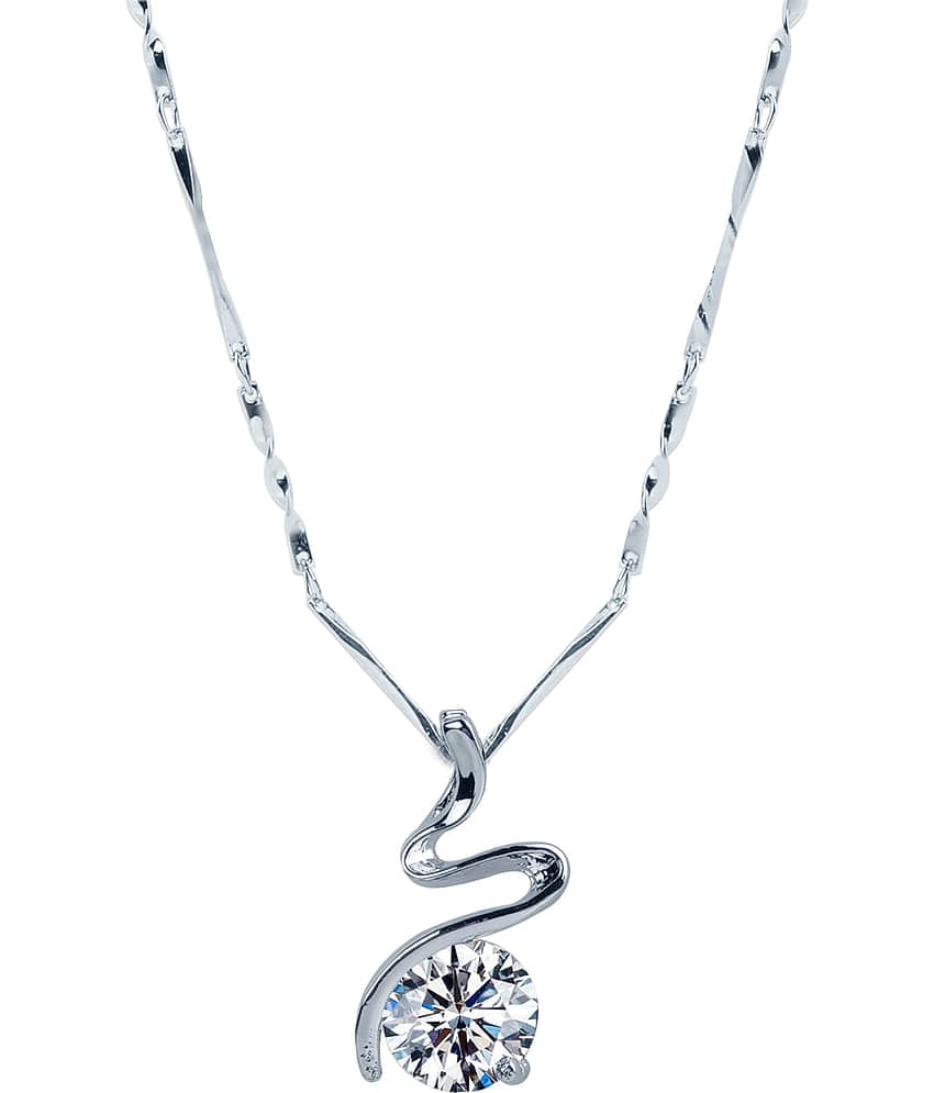 Silver Shine Gold Plated Chain ( Set of 1 )