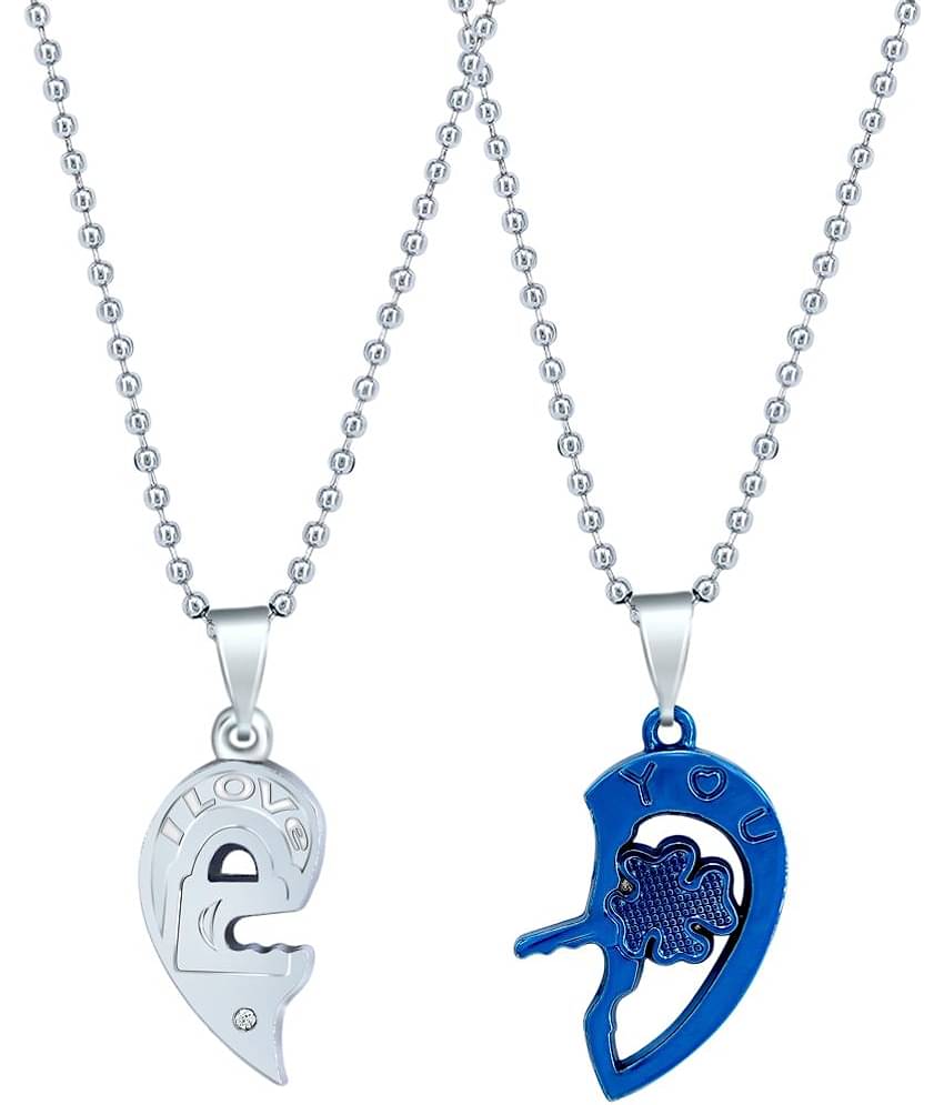 FASHION FRILL - Blue Pendant ( Pack of 2 )