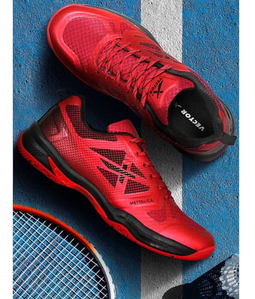 Vector X METTALICA Red Indoor Court Shoes