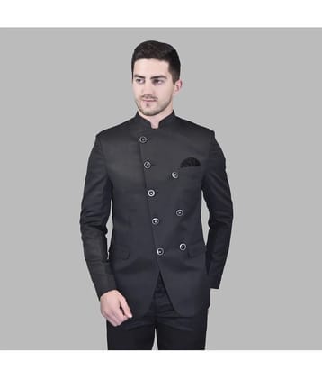 PRINTCULTR Cotton Blend Mens Casual Jacket - Black ( Pack of 1 ) - None