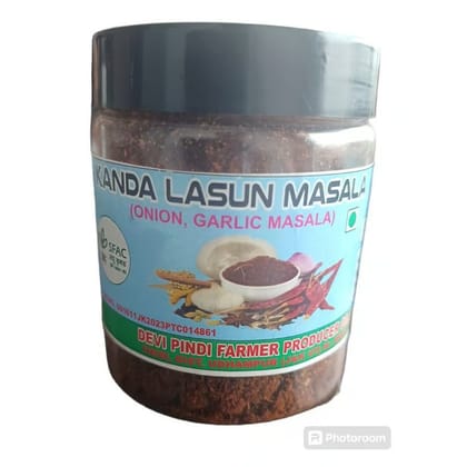 Onion Garlic Masala / Kandha lasun masala. - 100 gm - 100 gm - One plastic jar