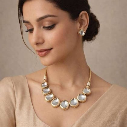 Kundan Necklace Set Versatile Elegance for All Occasions